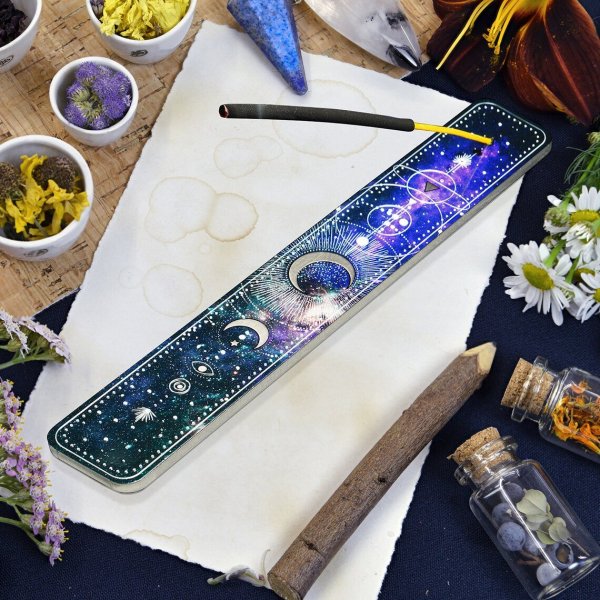 Doublesided incence holder galaxy